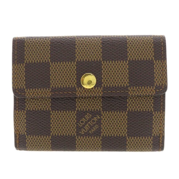 LOUIS VUITTON Brown Damier Wallet - Picture 1 of 11